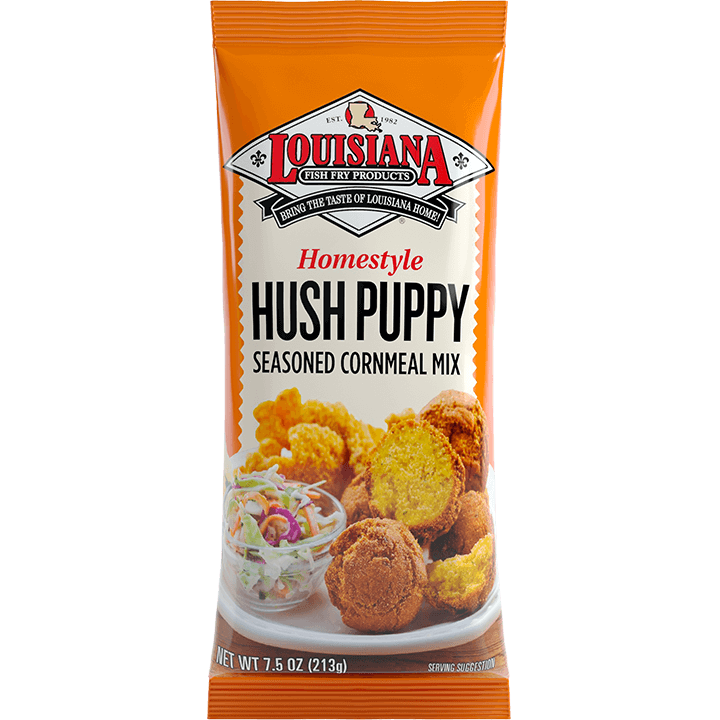 Uafhængig temperament Print Hush Puppy Mix 7.5 oz - Louisiana Fish Fry