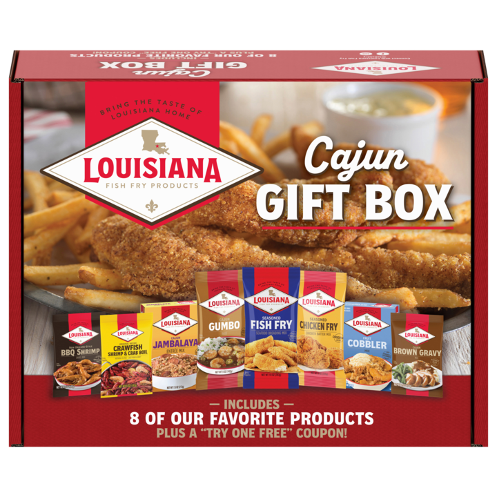 Cajun Gift Box with Coupon – 8 Items